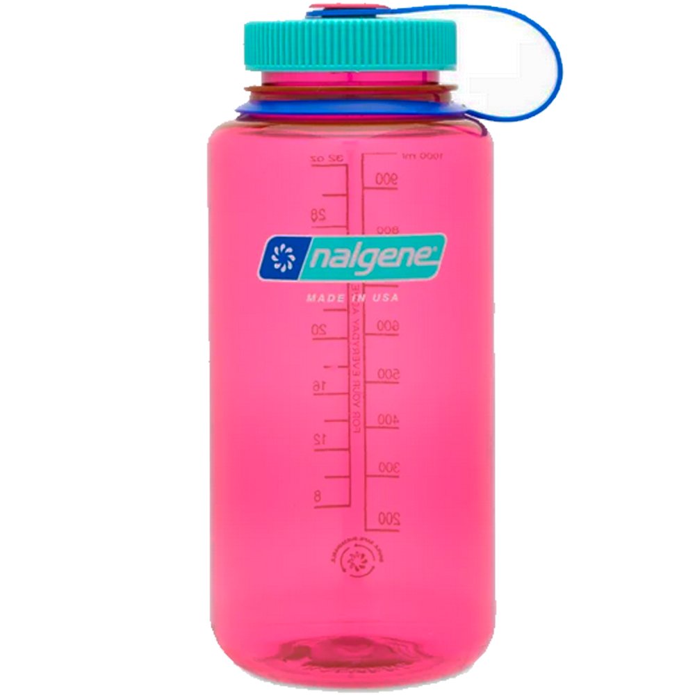Botella Reutilizable Boca Ancha 1000ml (Sustain Electric Magenta) – NALGENE - Imagen 2
