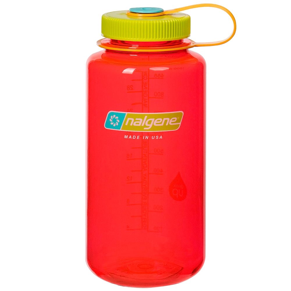 Botella Reutilizable Boca Ancha 1000ml (Sustain Pomegranate) – NALGENE - Imagen 2