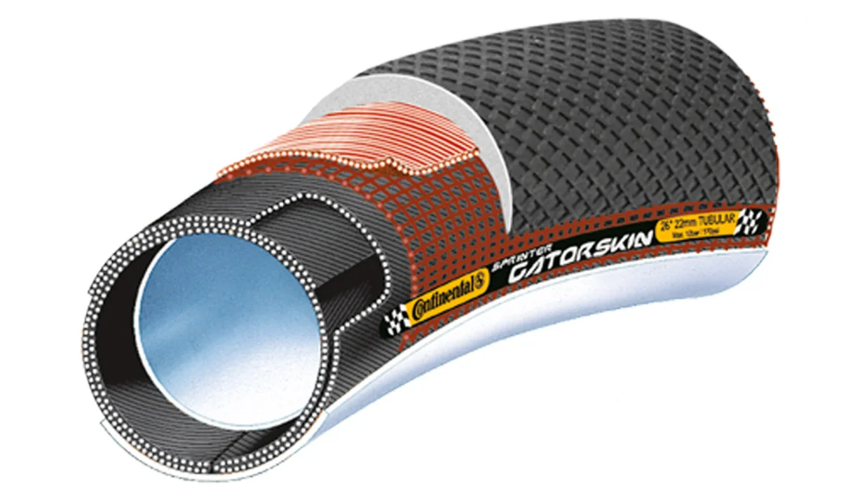 Tubular Continental Sprinter Gatorskin - Duraskin - Safety System - Imagen 5