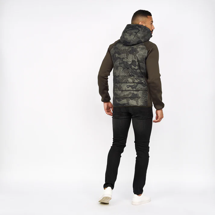 CHAQUETA DE HOMBRE CROSSHATCH HIBRID CAMO - Imagen 4
