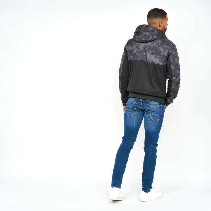 CHAQUETA DE HOMBRE CROSSHATCH URBAN NEGRA - Imagen 4