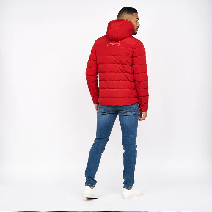 CHAQUETA DE HOMBRE CROSSHATCH FLOW ROJA - Imagen 3