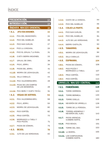 Guia Cumbres de los Picos de Europa EDICIONES CORDILLERA CANTABRICA - Imagen 6