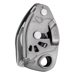 Descendedor – Asegurador NEOX gris – Petzl