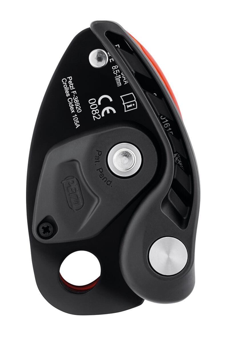 Descendedor – Asegurador NEOX negro – Petzl - Imagen 3