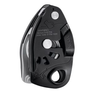 Descendedor – Asegurador NEOX negro – Petzl