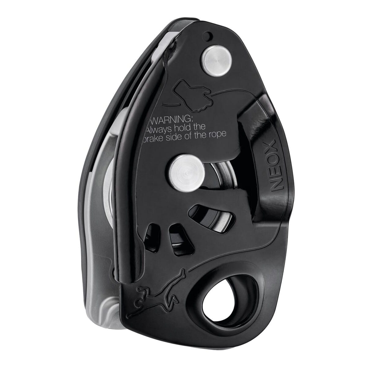 Descendedor – Asegurador NEOX negro – Petzl - Imagen 2
