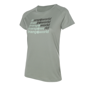 CAMISETA MUJER TRANGOWORLD OHRID VERDE HIELO