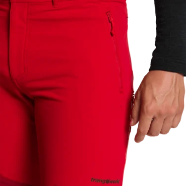 PANTALON TREKKING TRANGOWORLD MOURELLE ROJO - Imagen 7