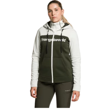 CHAQUETA MUJER TRANGOWORLD LIENA V2 VERDE/BLANCA - Imagen 4