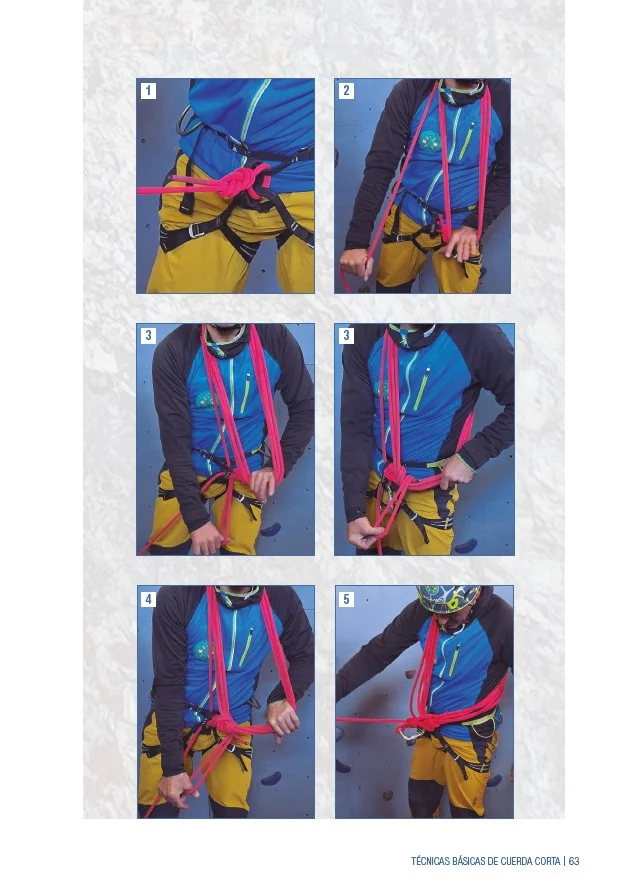 Gestión de la cuerda en terreno agreste - Imagen 5