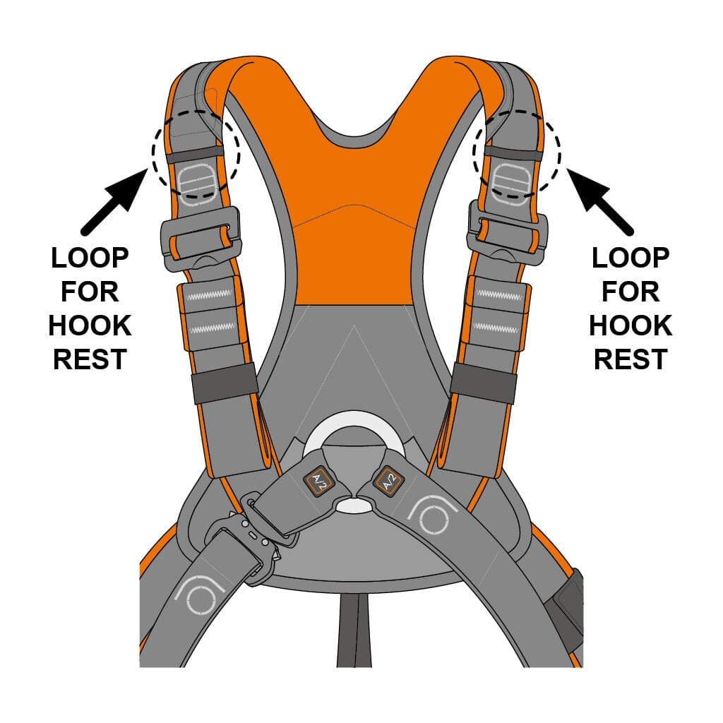 Soporte HOOK REST para arneses industriales CT – CLIMBING TECHNOLOGY - Imagen 3