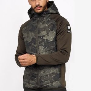 CHAQUETA DE HOMBRE CROSSHATCH HIBRID CAMO