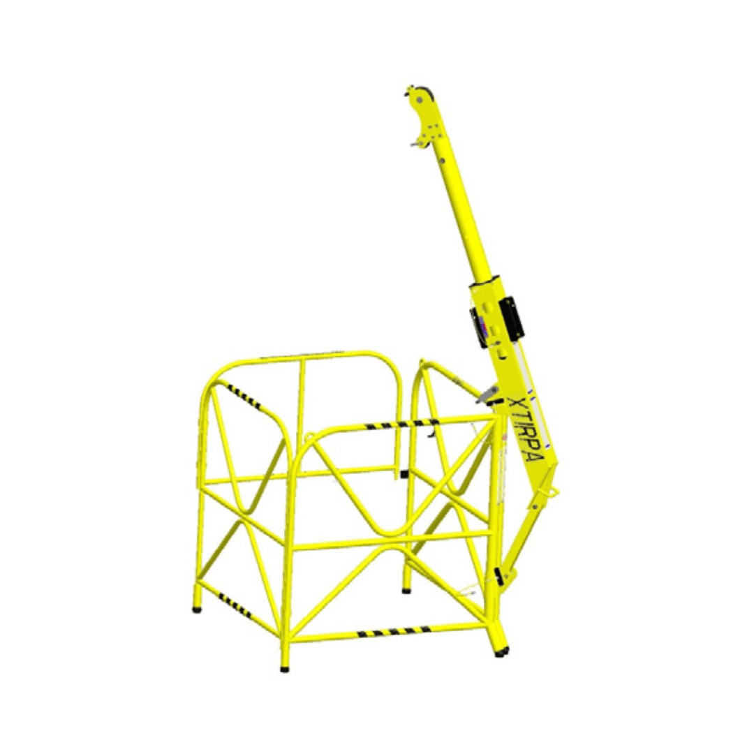 Sistema portátil IN-8002 brazo pescante con barrera cuadrada de 1m2 (IN-2210 + IN-2108) – XTIRPA