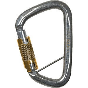 Mosquetón Acero Tipo D 3 Tiempos 35kN Large S-Steel – Climbing Technology