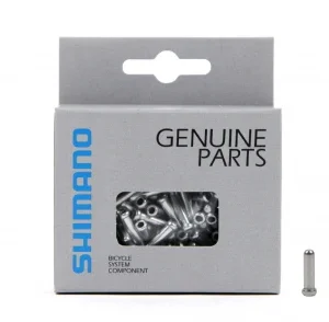 Lote de 100 Terminales de Cable para Frenos Shimano