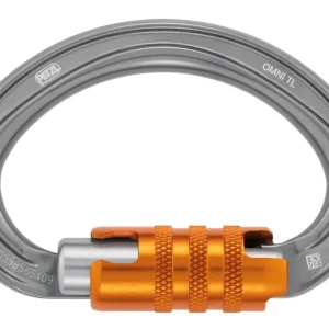 Mosquetón de espeleología Omni Triack Lock PETZL