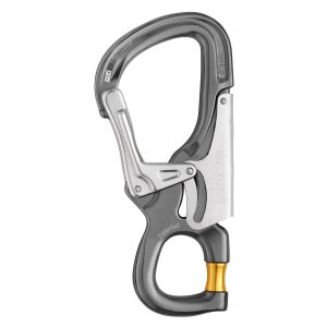 Mosquetón Aluminio Asimetrico 2 Tiempos 25kN EASHOOK Open – PETZL