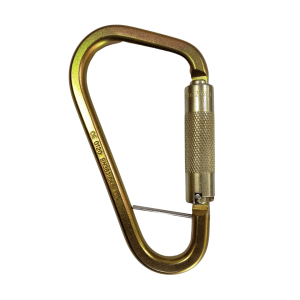 Mosquetón Acero HMS 3 Tiempos ANSI-NFPA Anti-giro 40kN – ISC