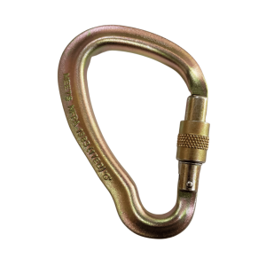 Mosquetón Acero asimétrico Rosca 50kN NFPA Big Dan – ISC