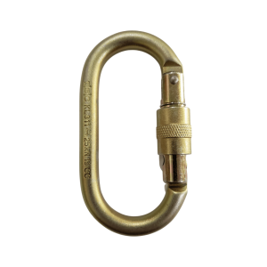 Mosquetón Acero Oval Rosca 25 KN – ISC