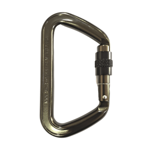 Mosquetón Aluminio Tipo D Rosca 40kN NFPA – ISC