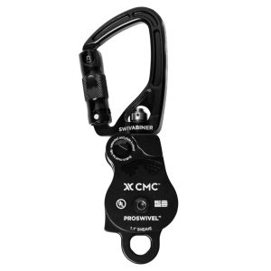 Polea doble con destorcedor PROSWIVEL SWIVABINER 1.1 22kN – CMC