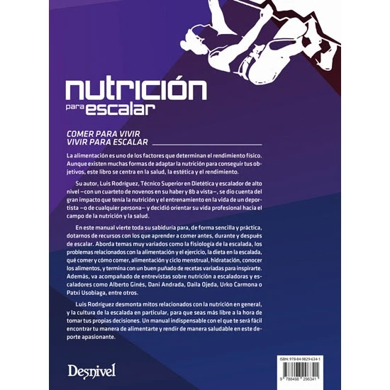 Nutricion para escalar DESNIVEL - Imagen 3