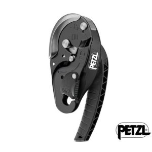 Descendedor Autofrenante ID’S Negro (con antipánico) – Petzl