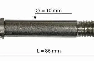 Parabolt 10 X 86 mm. INOX A 316L RAUMER