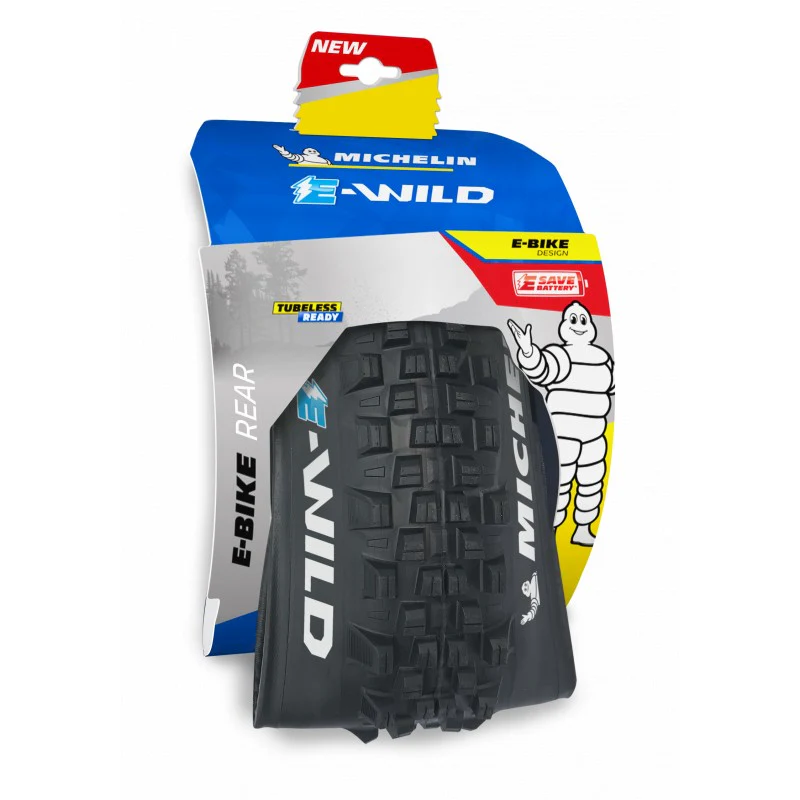 Cubierta Michelin E-Wild Rear+ - E-Gum-X - Gravity Shield - Tubeless Ready - Imagen 4