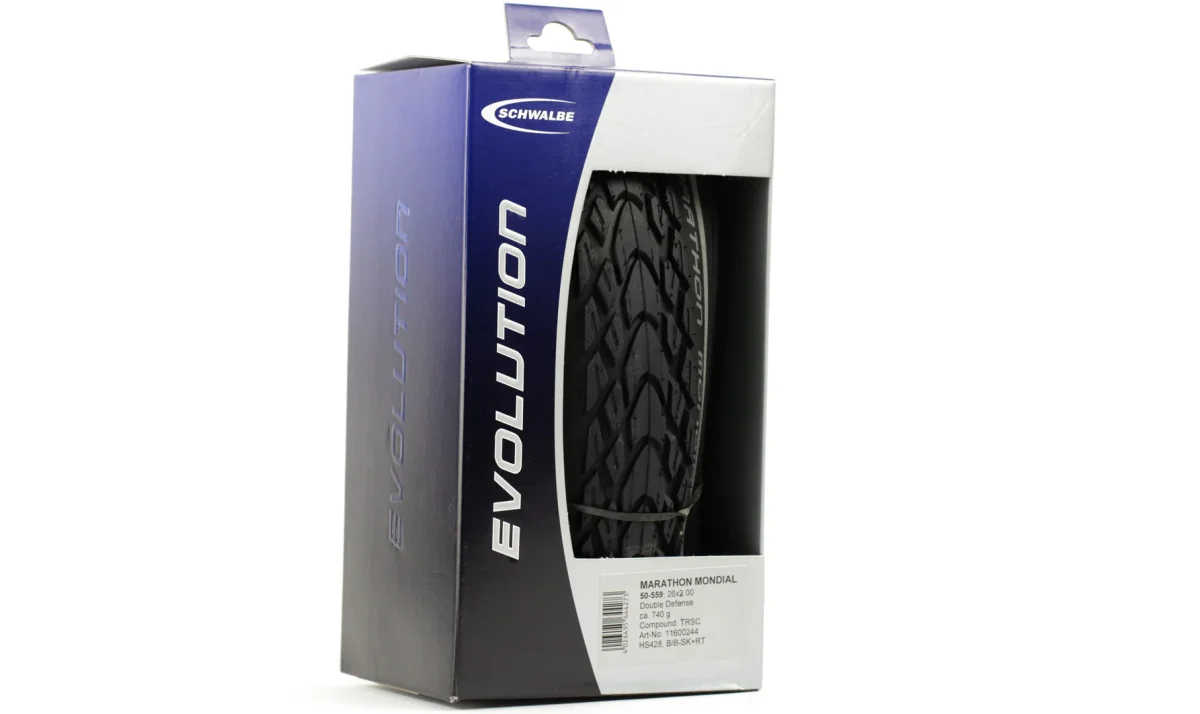 Cubierta Schwalbe Marathon Mondial - TravelStar - SnakeSkin - Double Defense - Imagen 4