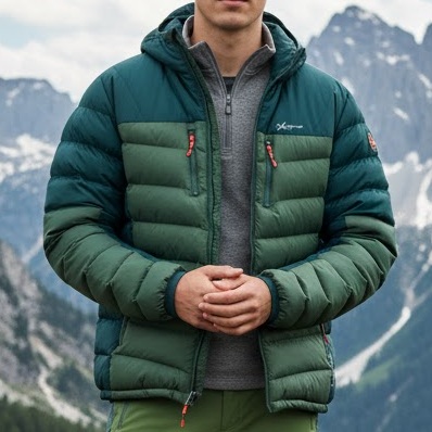 CHAQUETA NEWWOOD EXTREME GENIUS VERDE - Imagen 2