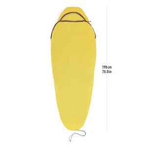 Liner Reactor Second Skin Mummy w/ Drawcord S Yellow – Sea to Summit