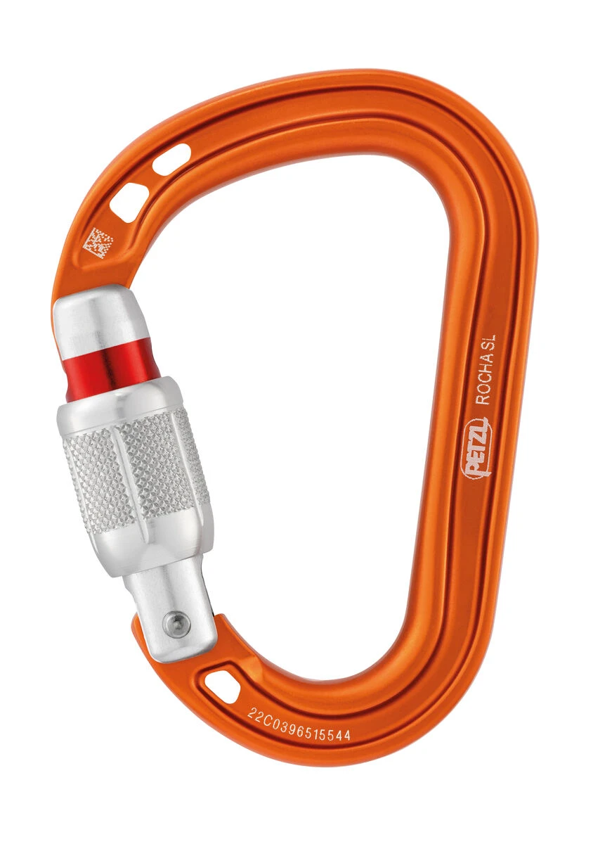 Mosqueton Rocha Screw Lock PETZL