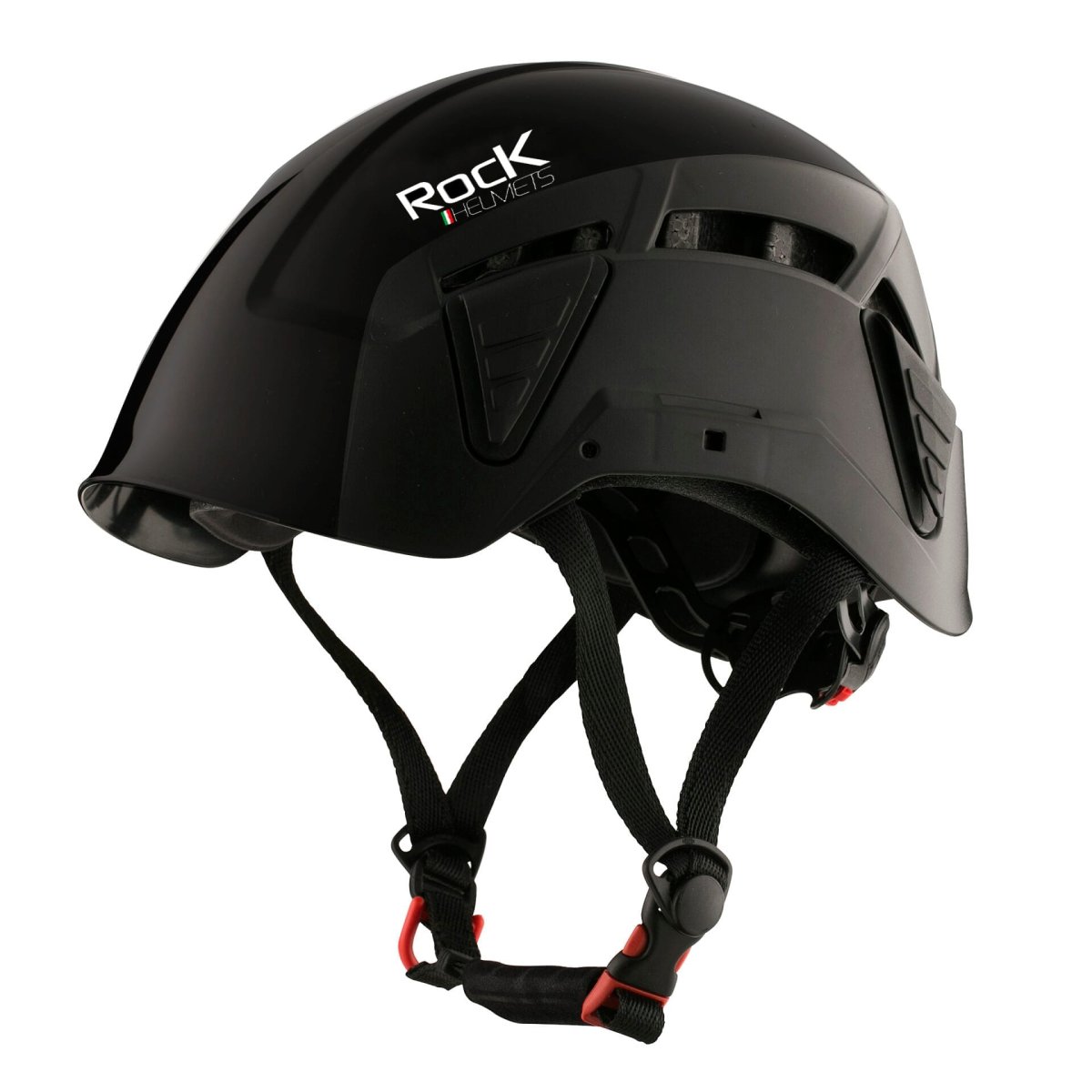 Casco Rescate y Deportivo Dynamo Negro Semi Mate – Rock Helmets - Imagen 2