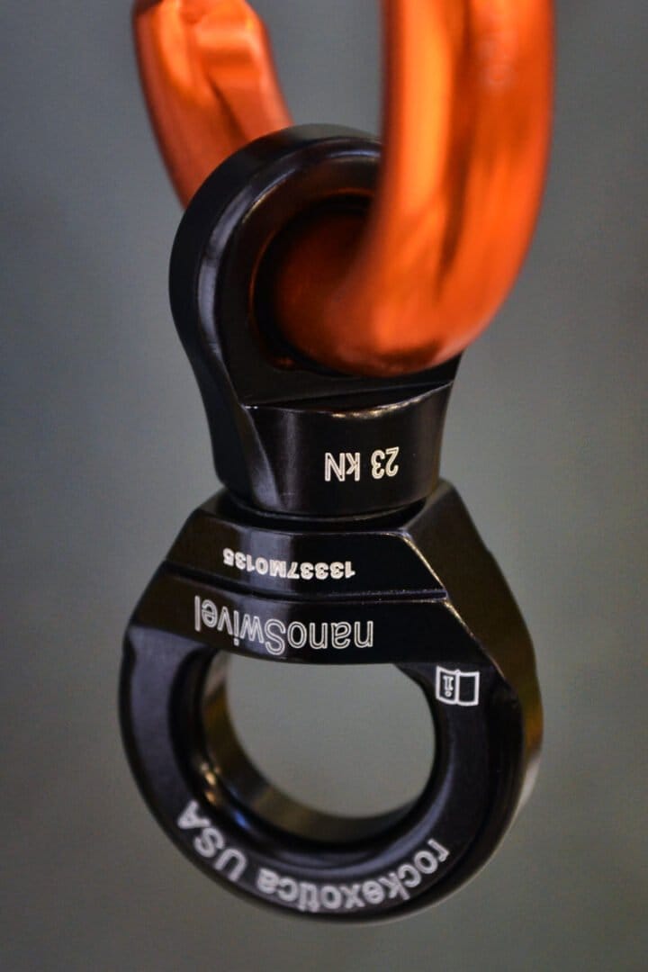 Destorcedor – Eslabón Giratorio Nano Swivel (S11) 23kN – Rock Exotica - Imagen 4