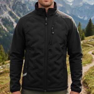 CHAQUETA WORKSHELL ACOLCHADA S7800 NEGRA