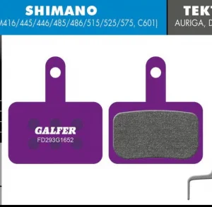 Pastillas Galfer E-Bike - Para Shimano Deore / Tektro TRP Auriga