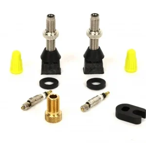 Válvulas Presta-Schrader Tubeless Desmontables X-Sauce - 2 unidades