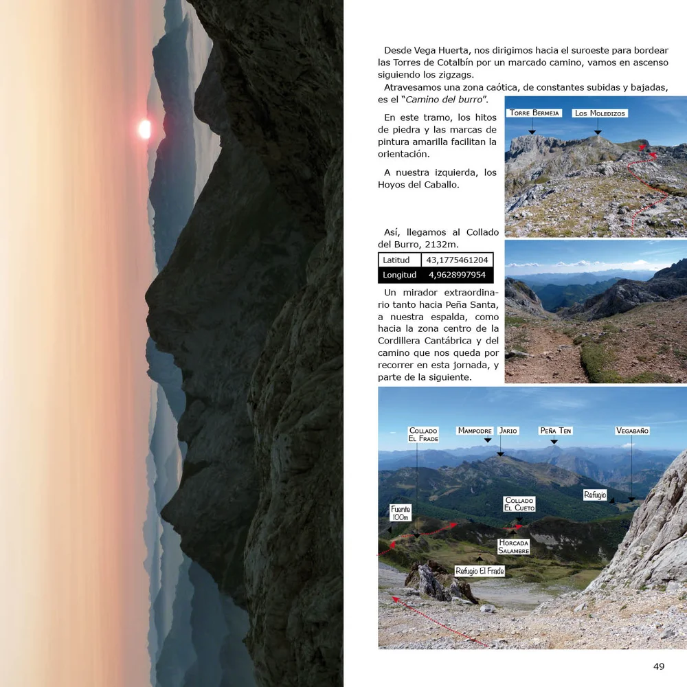 Guía Anillos de Picos de Europa EDICIONES CORDILLERA CANTABRICA - Imagen 6