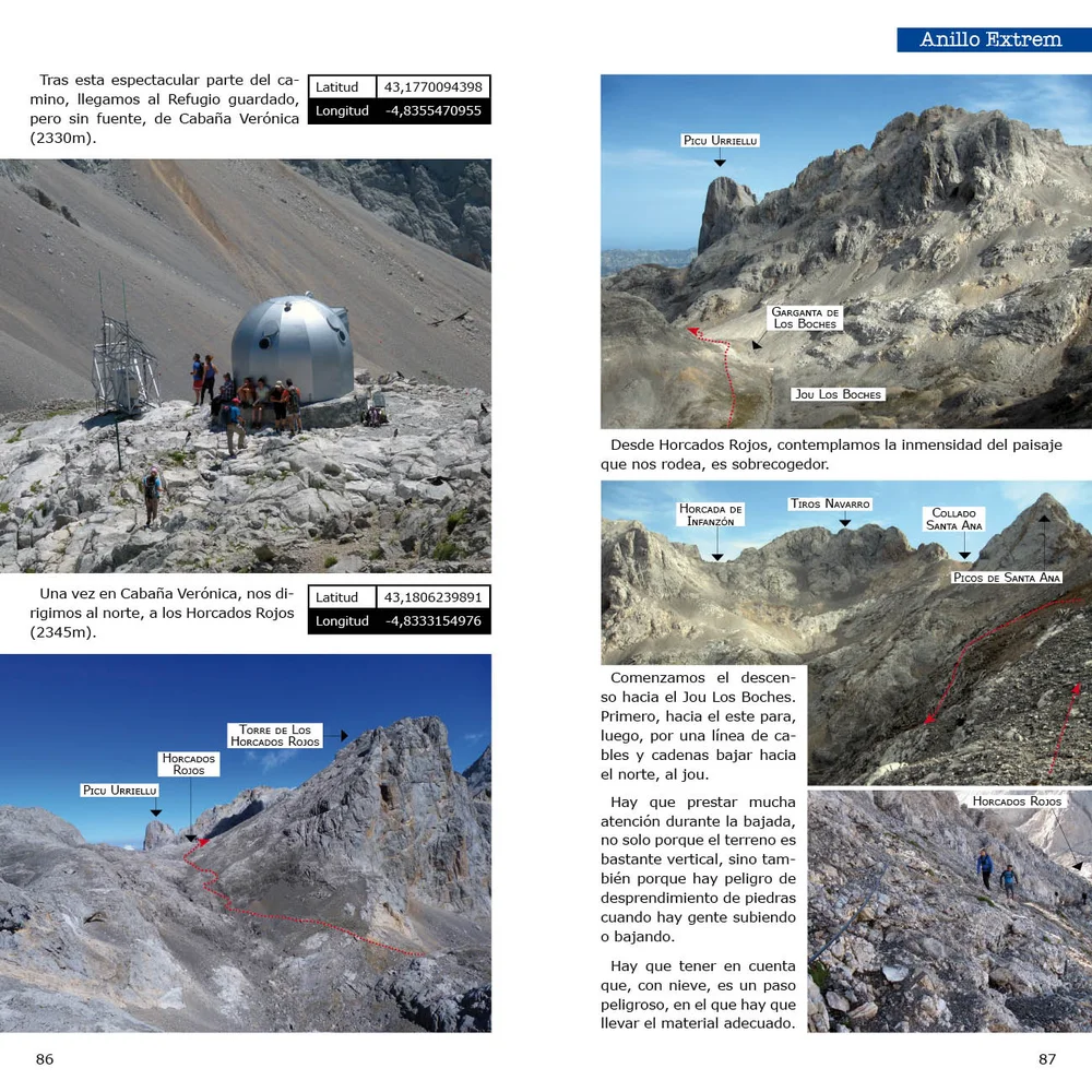 Guía Anillos de Picos de Europa EDICIONES CORDILLERA CANTABRICA - Imagen 3