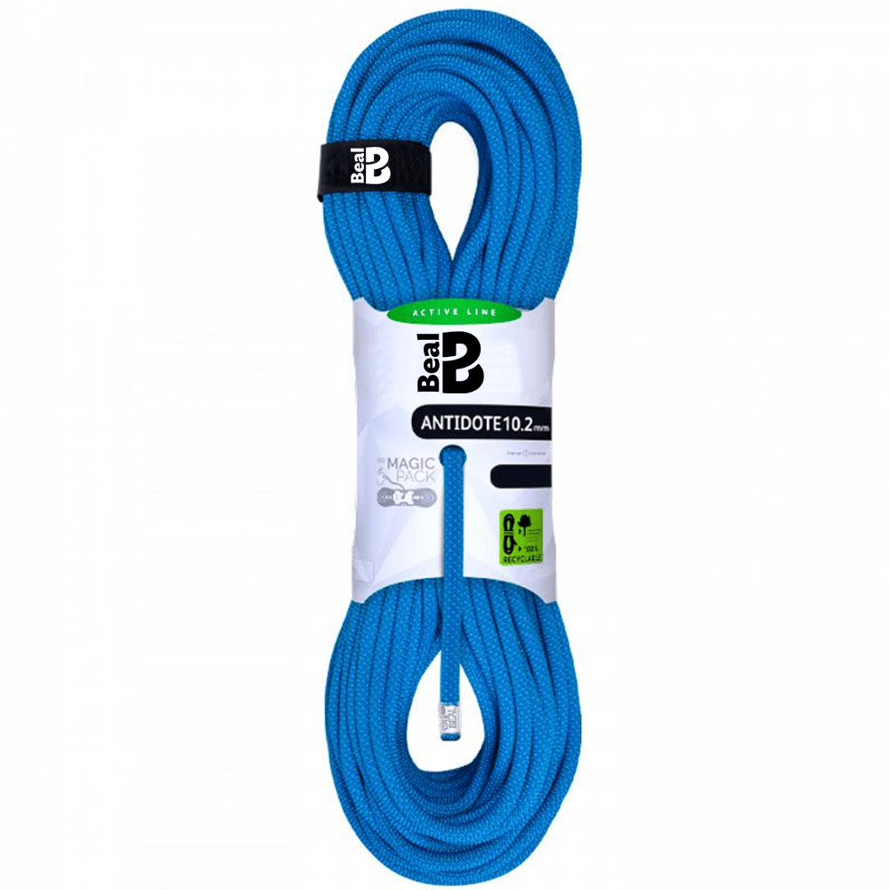Cuerda Dinámica ANTIDOTE 10.2 mm (Solid Blue) x Metro – Beal - Imagen 2