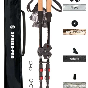 Bastones de montaña Trekking SPHERE PRO