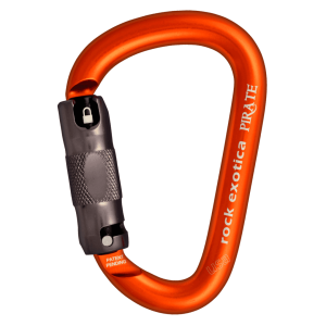 Mosquetón Aluminio HMS 3 Tiempos 26kN Pirate Auto-Lock (C1-A) – Rock Exotica