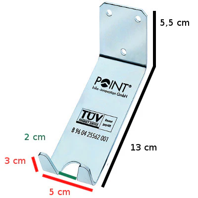 Soporte de pared fijación por el pedal Point - Imagen 5