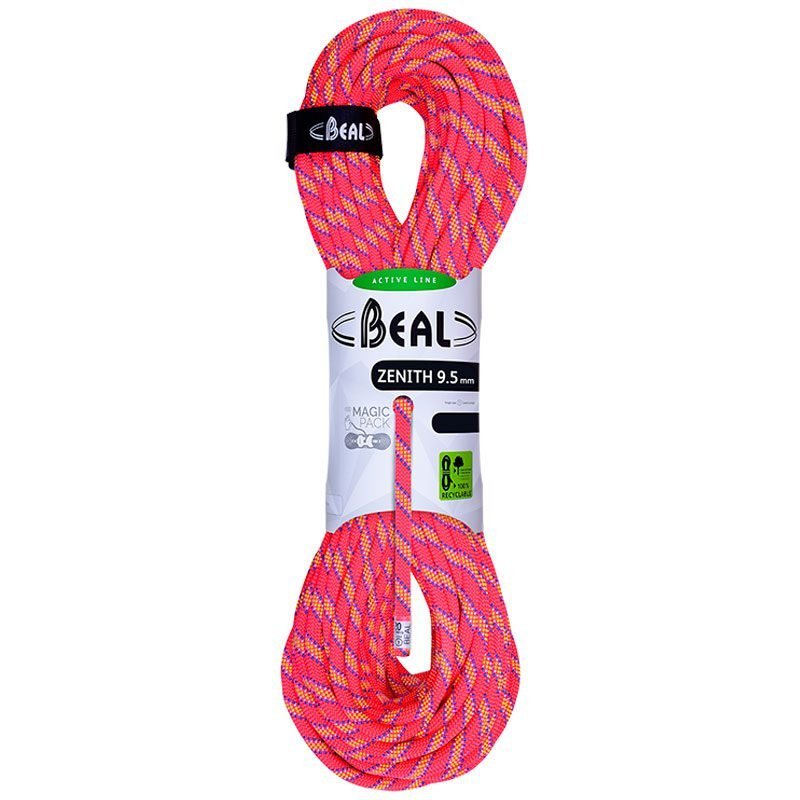 Cuerda Dinámica ZENITH 9.5 mm x 70 mts. Pink – Beal - Imagen 2