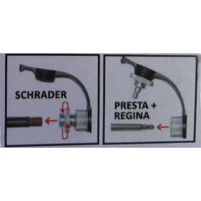 Inflador de Cartuchos de CO2 con manómetro Airman Barbieri - 8 bar - Imagen 5