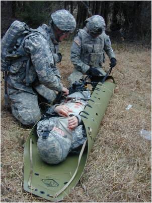 Camilla de Rescate Sked® Rescue Kit Básico (Hebillas Metálicas) Verde Militar – Skedco - Imagen 8