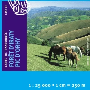 Mapa IGN 1346 ET Foret d´Irati. Pic d´Orhy